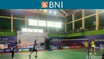 Potret Sengitnya Perebutan Gelar Juara BNI Sirnas B Sulsel 2023