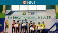 Di nomor Ganda Anak-Anak Putra, Athaya Affan Zaidan/Raynanda Laksmana yang berhak menaiki podium tertinggi. Foto: Mercy Raya/detikcom