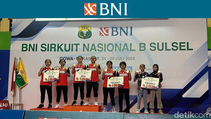 BNI Sirnas Sulsel 2023, Podium GPI