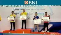 Untuk nomor Tunggal Anak-Anak Putra, Richardo Regino Mozes Munde yang menjadi juaranya. Foto: Mercy Raya/detikcom