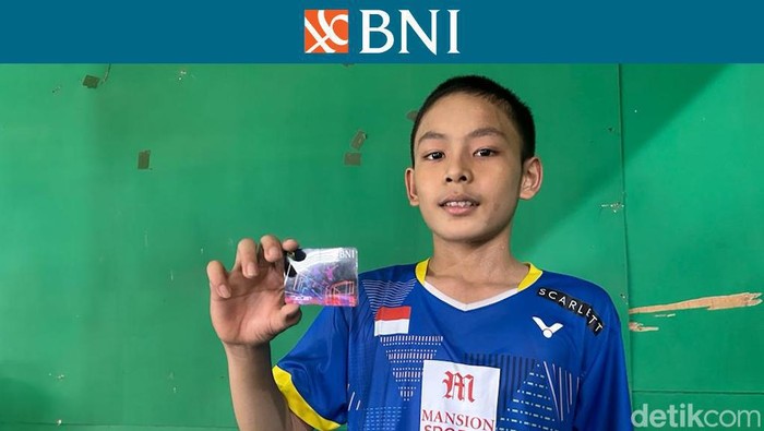Richardo Regino Mozes Munde, salah satu juara BNI Sirnas B Sulsel 2023