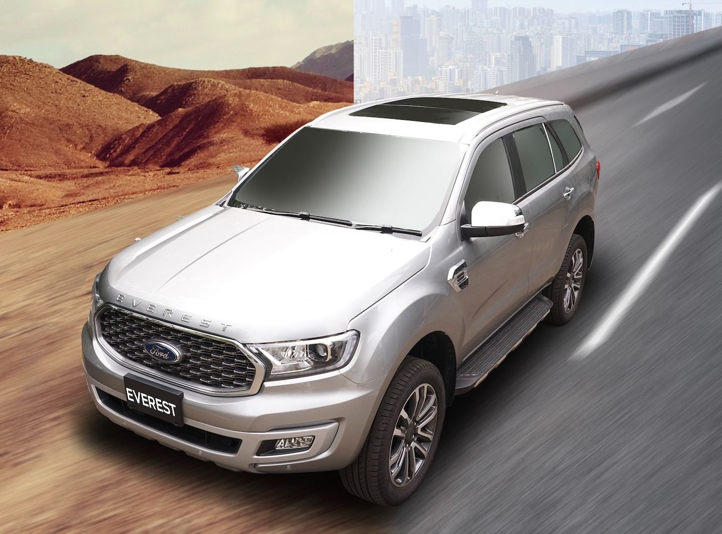 Ford Everest 2023 dan Ford Ranger WildTrak 2023