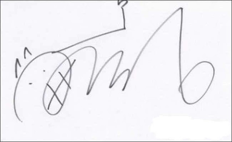 fotoinet bentuk tandatangan unik