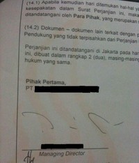 fotoinet bentuk tandatangan unik