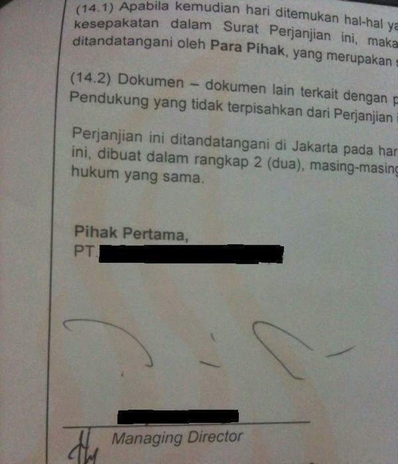 fotoinet bentuk tandatangan unik