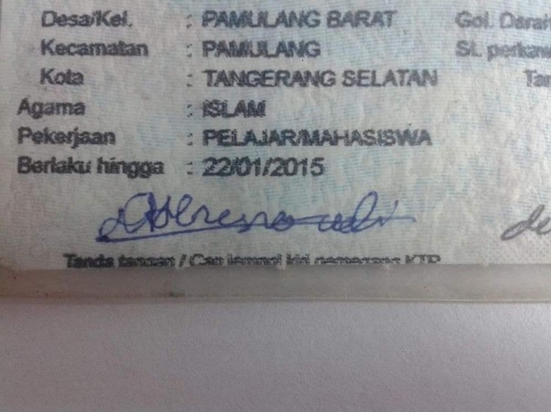 fotoinet bentuk tandatangan unik