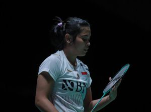 Gregoria Kandas di Perempatfinal BWF World Championships 2023