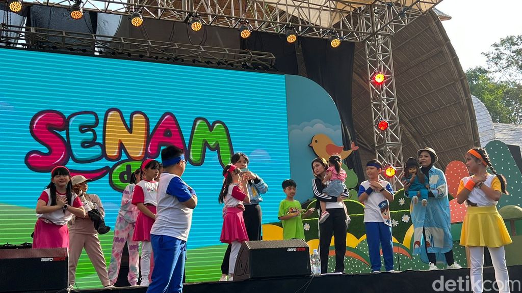 Jan Ethes Ajak Teman-teman Latihan Senam Ceria Anak Indonesia