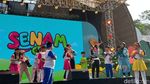 Jan Ethes Ajak Teman-teman Latihan Senam Ceria Anak Indonesia