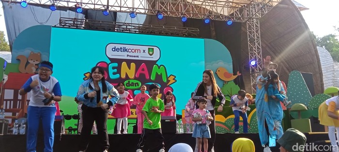 Jan Ethes Ajak Teman-teman Latihan Senam Ceria Anak Indonesia