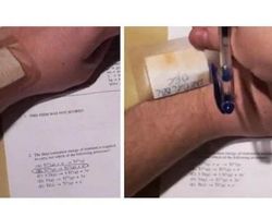 Jangan Ditiru, Ini Cara Mencontek Super Duper Kreatif