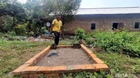 Makam mantan kades kampung hilang/Foto: Enggran Eko Budianto/detikJatim