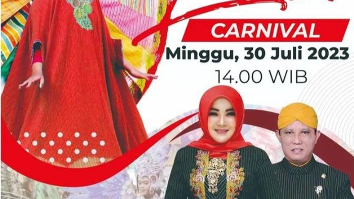 Pengumuman Klaten Lurik Karnival 2023.