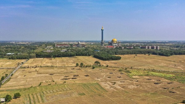 Foto Udara Komplek Ponpes Al-Zaytun Seluas 1.200 Hektare