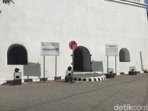 Panggung Krapyak yang berada di Krapyak Kulon, Kalurahan Panggungharjo, Sewon, Bantul, DIY. Diunggah Sabtu (29/7/2023).