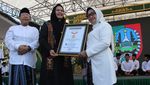 Pemecahan Tiga Rekor MURI Sekaligus di Jombang