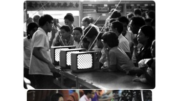 Dulu pada 1981 televisi masih sederhana di Chin, kini sudah makin canggih dengan adanya monitor gaming. (Foto: Reuters)  