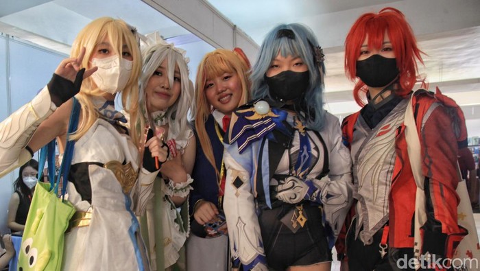 Ragam Karakter Cosplay Ramaikan Festival Jepang di Istora Senayan