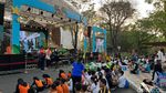 Senam dan Pentas Ceria Anak Indonesia Mulai Diserbu Pengunjung
