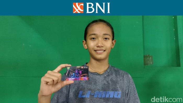 Tiyas Anggraeni, juara Tunggal Anak-anak Putri di BNi Sirnas Sulsel 2023