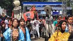 Tumpah Ruah Arak-arakan Mikoshi di Istora Senayan