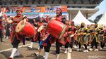 Tumpah Ruah Arak-arakan Mikoshi di Istora Senayan