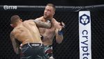 Detik-detik Justin Gaethje Tumbangkan Dustin Poirier