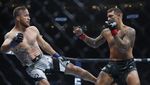Detik-detik Justin Gaethje Tumbangkan Dustin Poirier