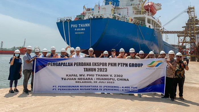 Ekspor Palm Kernel Holding Perkebunan Nusantara PTPN III (Persero)