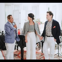 Farah Quinn sebelumnya pernah menikah dengan Carson Quinn. Mereka bercerai tahun 2018. Dari pernikahan tersebut menghasilkan dua orang anak. Foto: Dok. Instagram/@farahquinnofficial