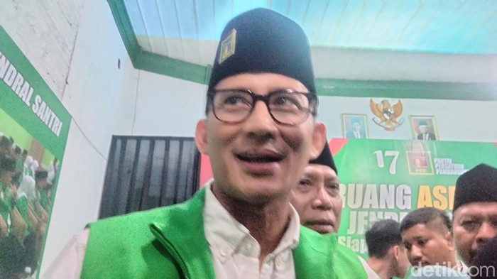 Ketua Bappilu PPP Sandiaga Uno