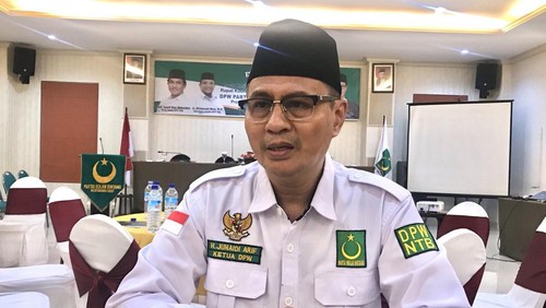 Ketua DPW Partai Bulan Bintang (PBB) Nusa Tenggara Barat (NTB) Junaidi Arif.