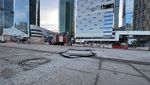 Kondisi Gedung Bertingkat di Moskow yang Diserang Drone