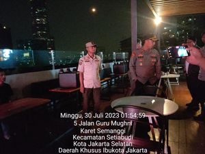 Kafe di Setiabudi Jaksel yang Disidak Polisi Gegara Berisik Tak Miliki Izin