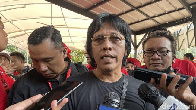 Politikus PDIP Adian Napitupulu. (Silvia Ng/detikcom)