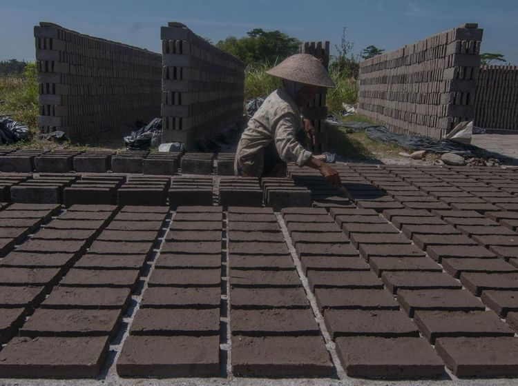 Produksi Batu Bata di Klaten Meningkat Pada Musim Kemarau