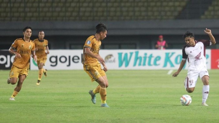PSM Makassar bermain imbang tanpa gol di markas Bhayangkara FC dalam laga pekan kelima Liga 1 2023/2024.