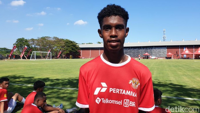 Radowein, peserta seleksi Timnas U-17 asal Papua.