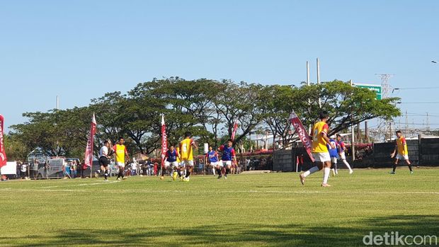 Seleksi Timnas U-17 Indonesia di Makassar, Sulsel.