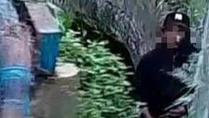Viral pria onani di Jembatan Cibogo, Kecamatan Ciranjang, Kabupaten Cianjur.