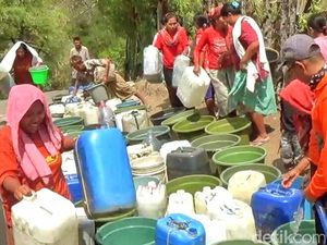 22 Desa di 10 Kecamatan Kekeringan, BPBD Bondowoso Suplai Air Bersih