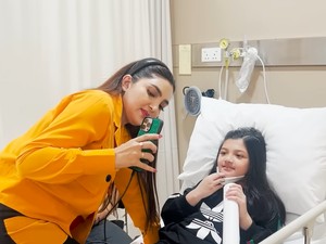 Arsy Hermansyah Kembali Dirawat di RS, Alami Pembengkakan hingga Demam