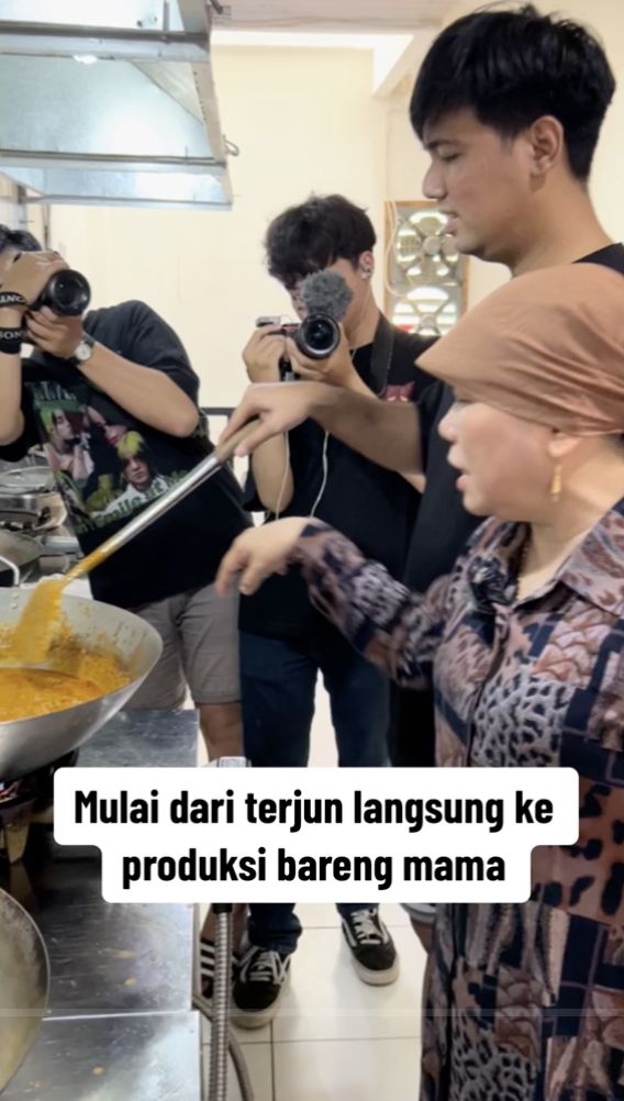 Bangun Usaha Kuliner Mama Fuji, Frans Faisal Curhat Perjuangannya