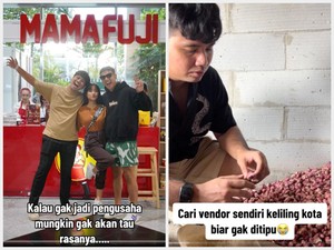 Bangun Usaha Kuliner Mama Fuji, Frans Faisal Curhat Perjuangannya