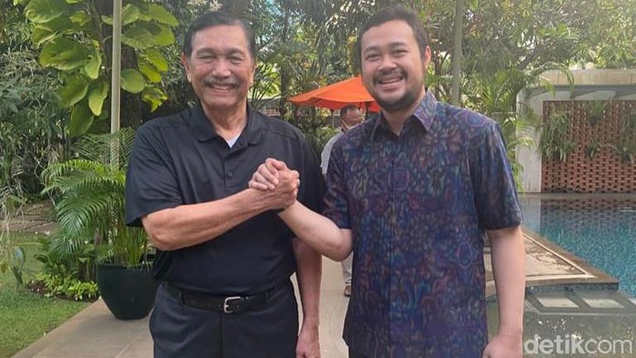 Bayu Airlangga dan Luhut Binsar Pandjaitan