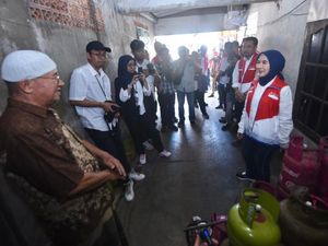 Cegah Panic Buying, Dirut Pertamina Tinjau Distribusi LPG 3 Kg di Sumsel