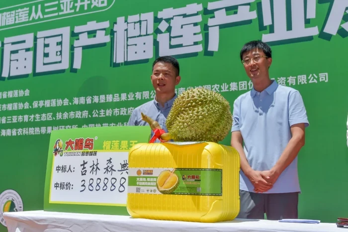 Lelang durian di China laku terjual Rp 820 jutaan