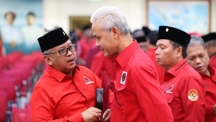 Ganjar Pranowo hadir di konsolidasi pemenangan Pemilu PDIP