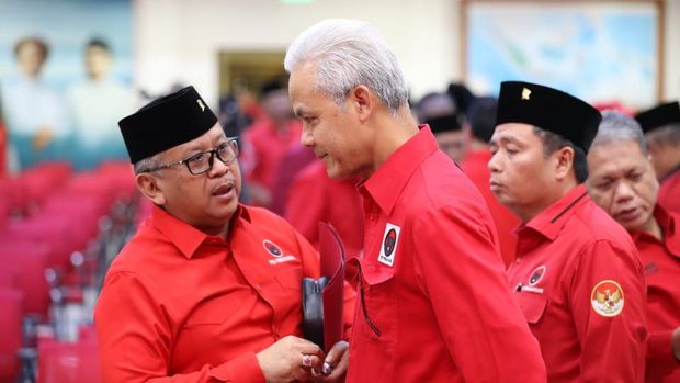 Ganjar Pranowo hadir di konsolidasi pemenangan Pemilu PDIP