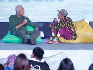 Momen Kocak Ganjar Ngobrol Bareng Bonge Citayam Fashion Week